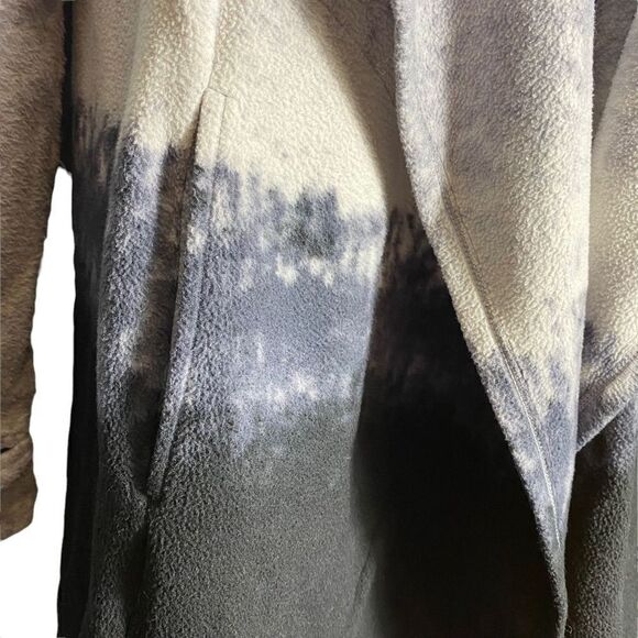 Cuddl Duds Fleece Drape Front Hooded Cardigan Size XXS/XS - Picture 3 of 4